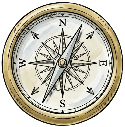 A compass